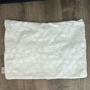 Lilly Pulitzer vintage eyelet lace vintage pillow case